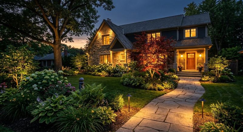 Landscape Lighting Installation in Kansas City, KS